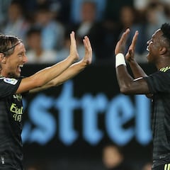 Vinicius supera a Cristiano Ronaldo con Modric