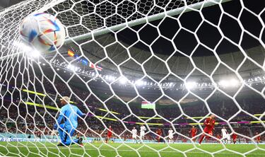 No falló Ferran Torres, que le dio un pase a la red en el penalti, engañando por completamente a Keylor Navas en el lanzamiento.