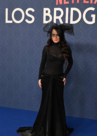 María Escoté durante el baile de máscaras de la serie 'Los Bridgerton' en Madrid. 
 
 
 