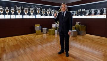 Florentino Pérez, presidente del Real Madrid.
