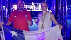 La boxeadora chilena en Italia que admira a Martín Vargas y sueña con los Juegos Olímpicos