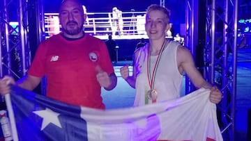 La boxeadora chilena en Italia que admira a Martín Vargas y sueña con los Juegos Olímpicos