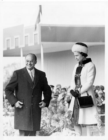 La reina Isabel II y los 5 presidentes de México con los que se reunió