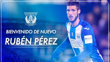 Oficial: el Leganés ata la cesión de Rubén Pérez, del Granada