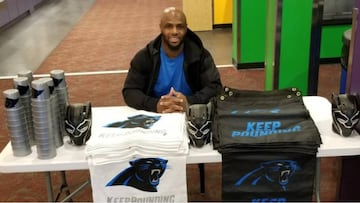 Jugadores de la NFL regalaron entradas para "Black Panther"