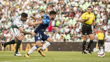 Puebla sale del fondo de la tabla con empate ante Santos