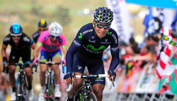 Vuelta a Burgos - 11 de agosto de 2013. Nairo se impuso en la quinta etapa y se llevó la victoria en la competencia. 