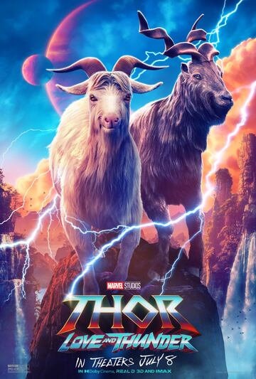 Pósteres de Thor: Love and Thunder