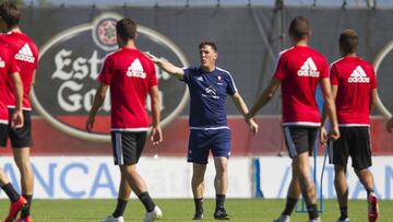 Berizzo ya tiene preparado el once para el estreno liguero