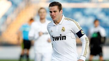 Nacho, capitán del Real Madrid Castilla.