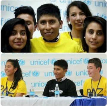 Hijo de Eloísa Rojas y Luis Quintana, novio de Paola, padre de Mariana, hermano de Dayer y vocero de Unicef; así el rol de vida del campeón del Giro de 2014 que hoy cumple 26 años. 