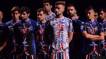 Tercera equipación del Zamora en la 2018-19.