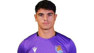 El portero de la Real Sociedad Gaizka Ayesa.