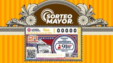 Descubre la lista de resultados del Sorteo Mayor #4005 que reveló la Lotería Nacional hoy martes 10 de marzo del 2026.