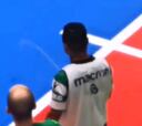 El feo gesto de un jugador del Sporting durante las finales ante el Benfica