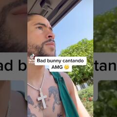 Bad Bunny sube vídeo cantando AMG de Peso Pluma y rompe las redes