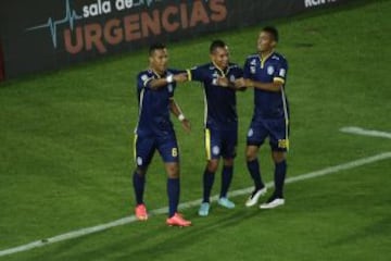 Francisco Meza, Wilson Morelo y Miguel Ángel Borja marcaron para Santa Fe frente a Uniautónoma.