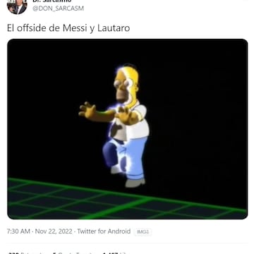 Los memes no tienen piedad con la Argentina de Messi