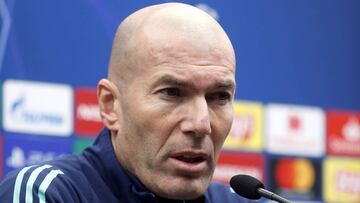 10/12/19 RUEDA DE PRENSA REAL MADRID 
 ZIDANE ENTRENADOR 