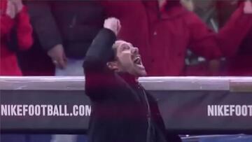 Simeone celebra sus 200 partidos de Liga con este vídeo en sus redes