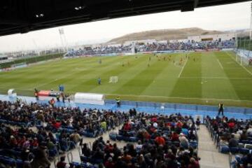 Entrenamiento del Real Madrid en Valdebebas.