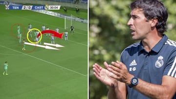 La pizarra de Raúl ya manda en el Castilla: Gol de estrategia