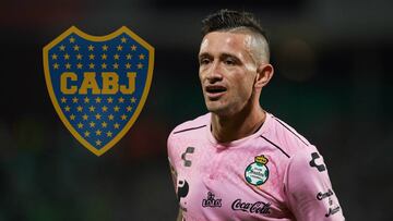 Seg&uacute;n pudo confirmar AS M&eacute;xico, el conjunto Xeneize sigue de cerca al delantero uruguayo del Santos Laguna.