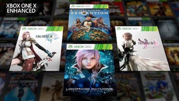 La saga Final Fantasy XIII y Civilization, retrocompatible en Xbox One