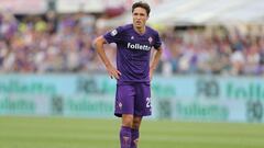 Roma and Napoli target Chiesa to stay at Fiorentina, claims father