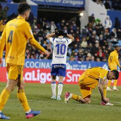 El Zaragoza se queda sin marcar en más de la mitad de los partidos