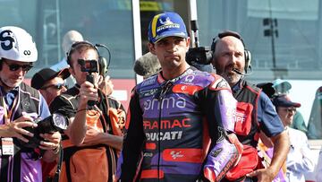 Jorge Martín tras el esprint de Misano 2.