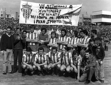 Los sportinguistas fueron el tercer equipo recién ascendido a Primera División en quedar en quinto lugar durante los años 70. No obstante, a diferencia de los otros dos, ellos consiguieron clasificarse a la UEFA, debido a que el subcampeón de liga, el Barcelona, se clasificó para la Recopa de Europa al ganar la Copa del Rey. Por ello, las tres plazas para jugar la UEFA fueron para el tercer, cuarto y quinto clasificados.