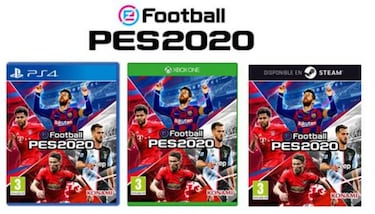 eFootball PES 2020 revela su portada final para PS4, Xbox One y PC