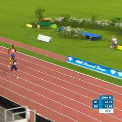 Usain Bolt tiene sucesor ¡Van Niekerk incluso frena al ganar!