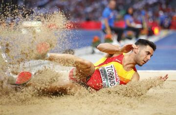 Pablo Torrijos, durante el Europeo de Berlín.