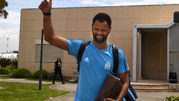 Rolando con el Marsella.