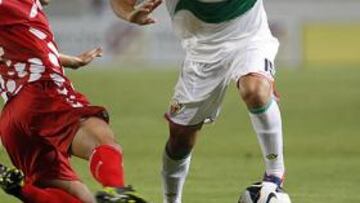 <b>DISPONIBLE. </b>Carles Gil, la sensación del Elche, ya está recuperado para jugar ante el Racing.