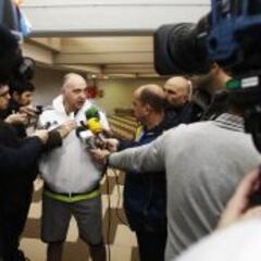 "Las cosas se dicen dentro, no ahora que está fuera"