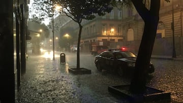 Se registran lluvias en diferentes zonas de la CdMx