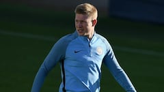 De Bruyne rejoins Manchester City training ahead of Liverpool blockbuster