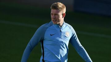 De Bruyne rejoins Manchester City training ahead of Liverpool blockbuster