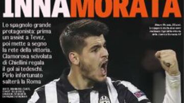 Turín se enamora de Álvaro Morata, el nuevo 'Matador'