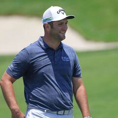 Rahm reaparece tras su positivo en COVID-19 en The Memorial