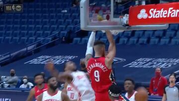 El gran partido de Willy Hernagómez ante los Rockets