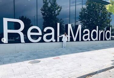 Asllani, ya en Madrid: "Gracias madridistas por vuestro apoyo"