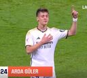 No tiene explicación alguna lo de Arda Güler: golazo de un hombre bendecido