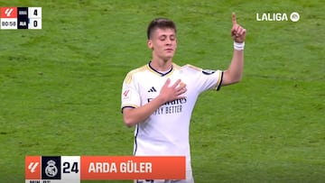 No tiene explicación alguna lo de Arda Güler: golazo de un hombre bendecido