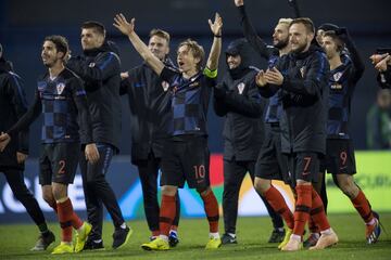 Jedvaj marcó el gol de la victoria croata. 3-2.