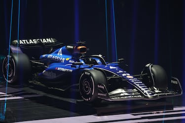 El Williams será pilotado por el piloto español Carlos Sainz y el piloto japonés Alexander Albon.