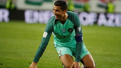 Soccer Football - 2018 World Cup Qualifications - Europe - Hungary vs Portugal - Budapest, Hungary - September 3, 2017   Portugal&rsquo;s Cristiano Ronaldo    REUTERS/Laszlo Balogh